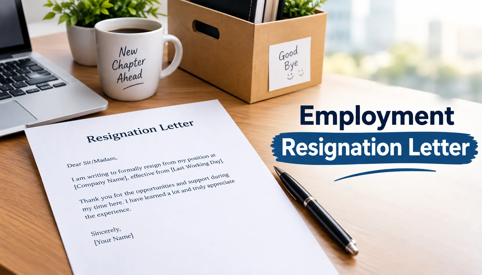 employment resignation letter