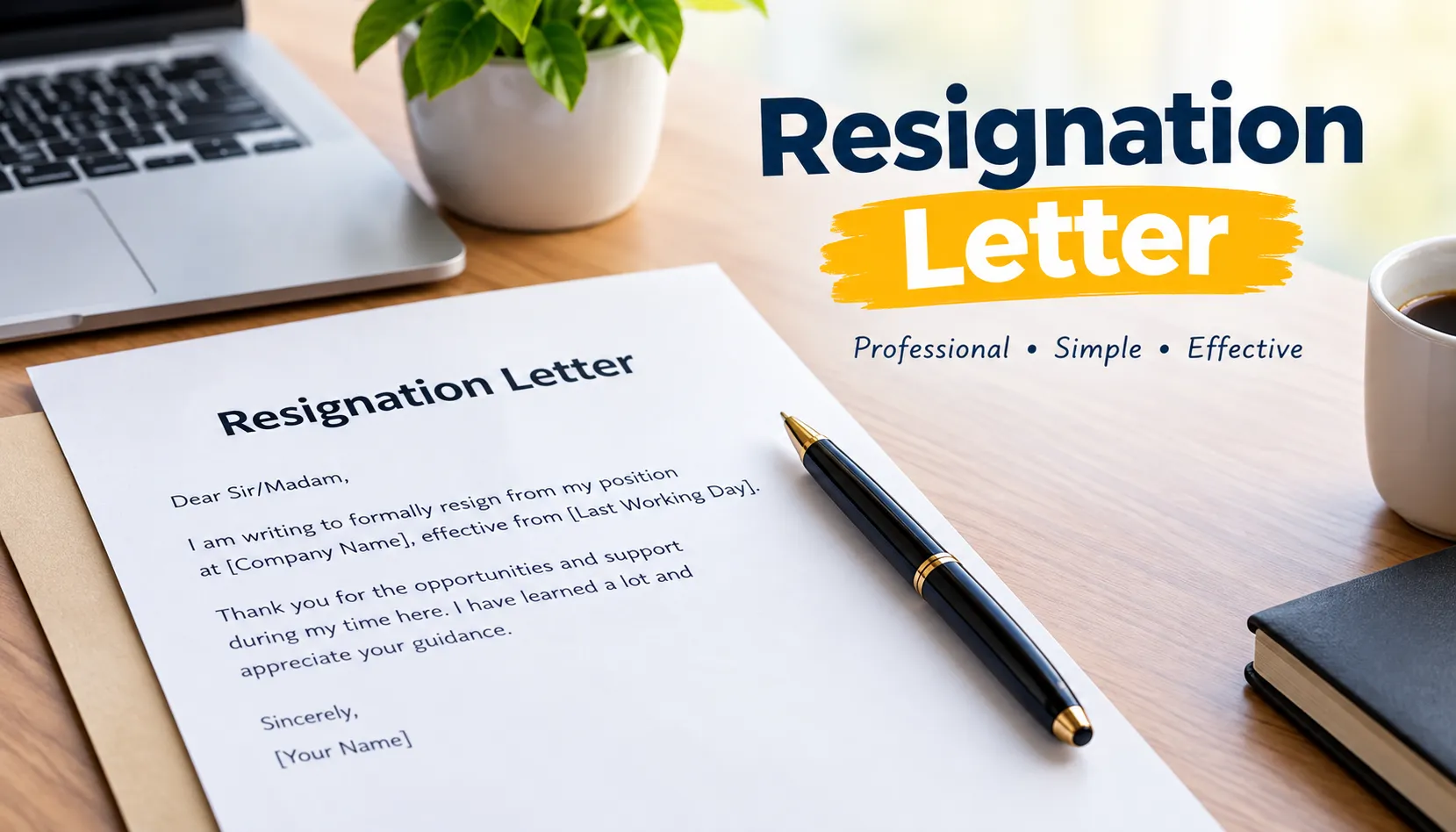 resign letter