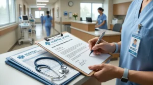 staff nurse resignation letter